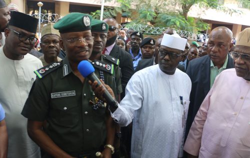 FG HANDS OVER SEVEN MODIFIED LIGHT TACTICAL ARMOURED VEHICLES (LTAV) TO NIGERIA POLICE FORCE 2